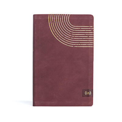 CSB (In)Courage Devotional Bible, Bordeaux Leathertouch