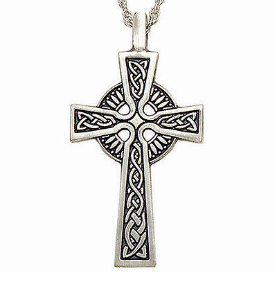 Picture of Celtic Small Cross Pendant with Chain