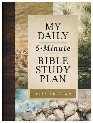 Picture of My Daily 5-Minute Bible Study Plan (for Men)