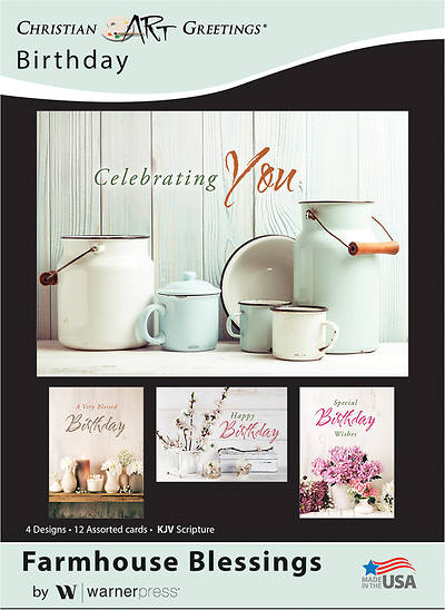 Farmhouse Blessings Birthday Boxed Cards