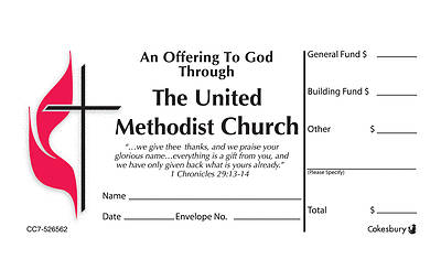 Picture of UMC Three Funds Offering Envelope - Mini Size