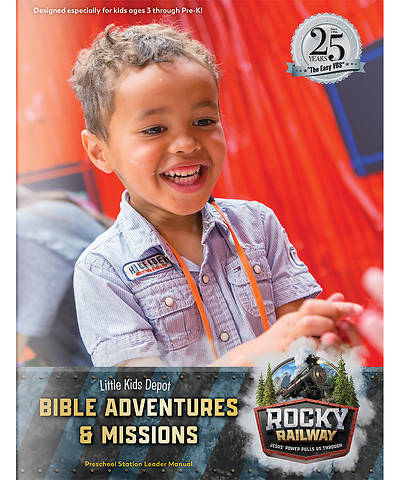 Picture of Vacation Bible School VBS 2021 Rocky Railway Little Kids Depot Bible Adventures & Missions Leader Manual