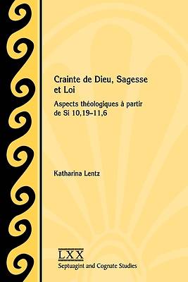 Picture of Crainte de Dieu, Sagesse et Loi