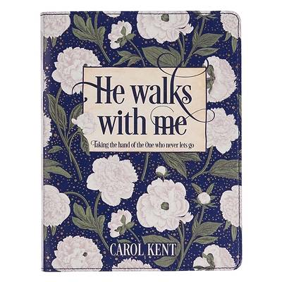 Picture of He Walks with Me White Floral