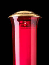 Picture of Brass Shield for 8-Day Glass Sanctuary Globe