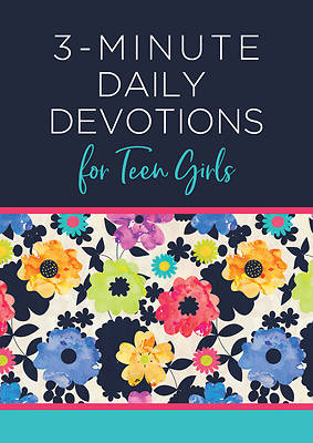 Picture of 3-Minute Daily Devotions for Teen Girls