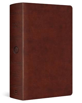 Picture of ESV Giant Print Personal Size Bible, Red Letter (Trutone, Chestnut)