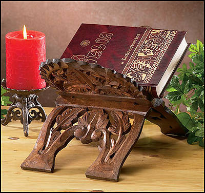 Hand-Carved Bible/Missal Stand