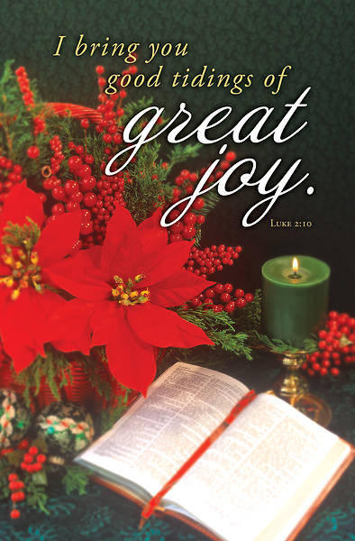 Picture of Great Joy Christmas Regular Size Bulletin