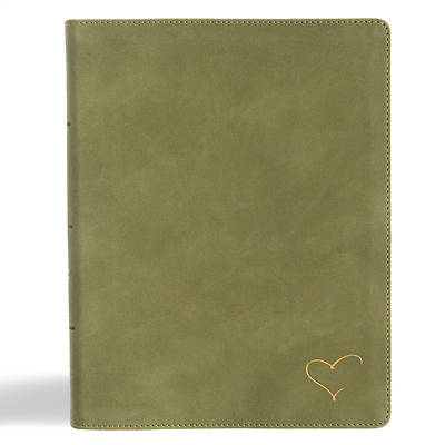 Picture of CSB Notetaking Bible, Large Print, Revive Our Hearts Edition, Teal Suedesoft Leathertouch