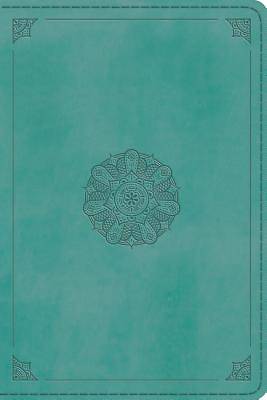 Picture of ESV Personal Reference Bible (Trutone, Turquoise, Emblem Design)