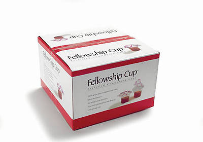 Fellowship Cup Prefilled Disposable Communion Wafer and Juice - 250 pack