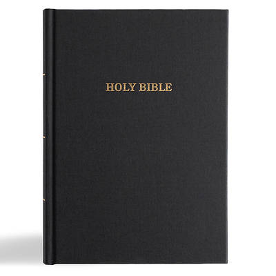 KJV Study Bible, Personal Size Edition, Black Cloth Over Board