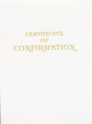 Contemporary Steel-Engraved Confirmation Certificate (Pkg of 3)