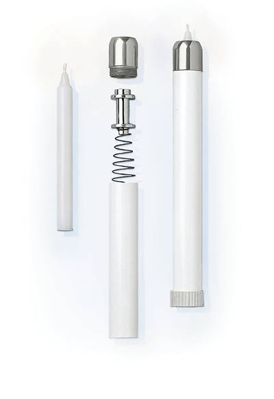 Picture of Tube Candle 13-3/8" x 1-1/2" (Pair)