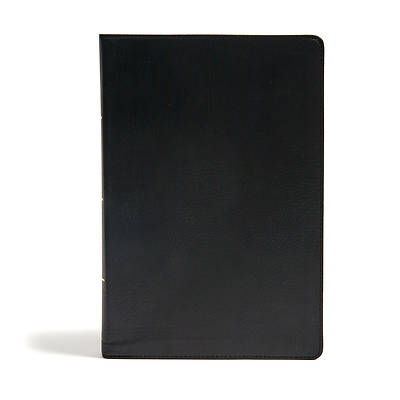 Picture of CSB Super Giant Print Reference Bible, Black Leathertouch