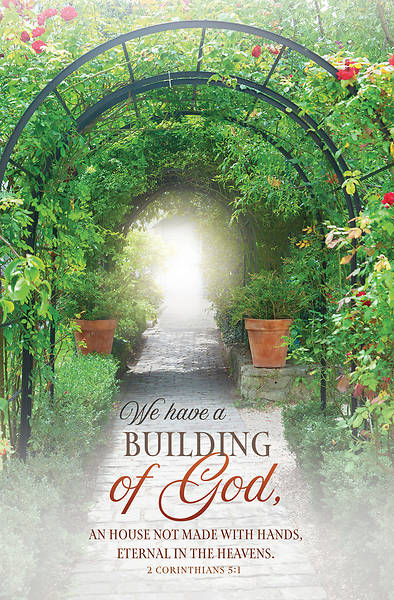 Picture of We Have a Building of God Regular Size Bulletin