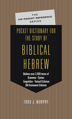 Picture of Pocket Dictionary for the Study of Biblical Hebrew