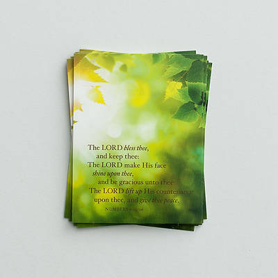 Picture of Note Cards - The Lord Bless Thee - Pkg of 10