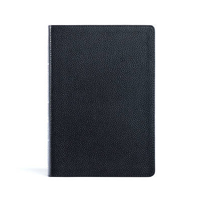 Picture of CSB Super Giant Print Reference Bible, Black Genuine Leather