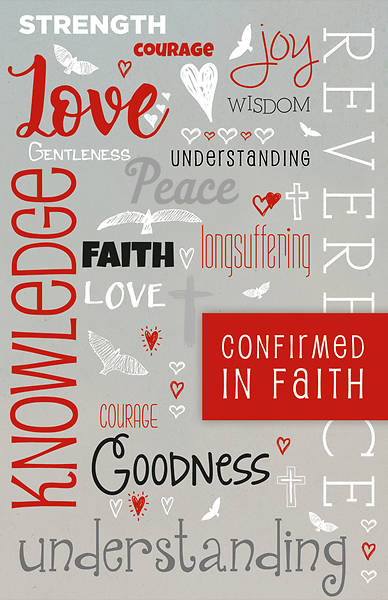 Picture of Confirmed in Faith Confirmation Regular Size Bulletin