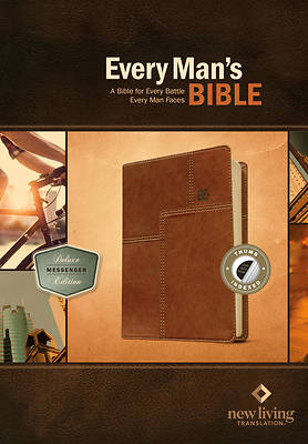 Picture of Every Man's Bible NLT, Deluxe Messenger Edition