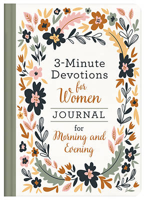 Picture of 3-Minute Devotions for Women Journal for Morning and Evening