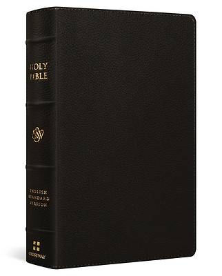 Picture of ESV Giant Print Personal Size Bible, Red Letter (Buffalo Leather, Deep Brown)