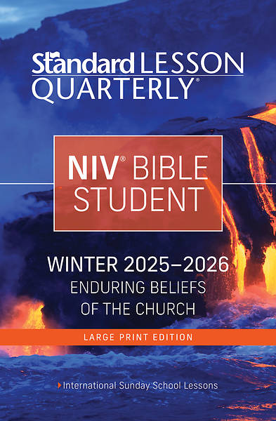 Standard Lesson Quarterly NIV Adult Student Book Large Print Winter