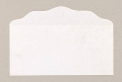 Picture of Bill Size Blank Offering Envelopes  - White