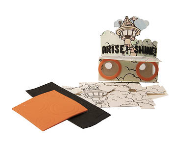 Picture of Vacation Bible School (VBS) 2021 Discovery on Adventure Island Binoculars with Stickers Kit (Pkg of 12)