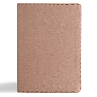 KJV Study Bible, Personal Size Edition, Rose Gold Leathertouch
