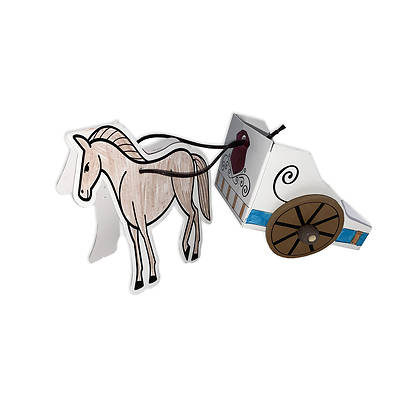 Picture of Vacation Bible School VBS 2021 Destination Dig Unearthing the Truth About Jesus Chariot Craft Pack 10 (ages 3-12)