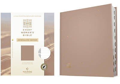 Picture of NLT Every Woman's Bible, Journaling Edition, Filament Enabled (Hardcover, Sand, Indexed, Red Letter)