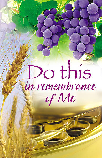 Picture of Communion Bulletin, Regular (Package of 100)