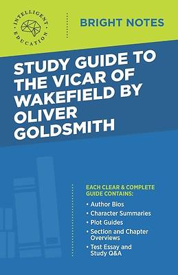 Picture of Study Guide to The Vicar of Wakefield by Oliver Goldsmith