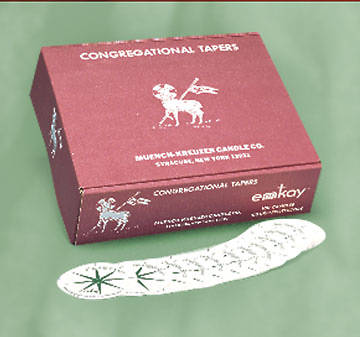 Congregational Tapers with Drip Protectors