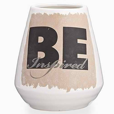 Picture of Ceramic Be Inspired Vase 6.5"