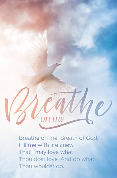Picture of Breathe on Me General Regular Size Bulletin