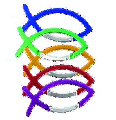 Picture of Vacation Bible School (VBS) Fish Carabiner - Pkg of 10