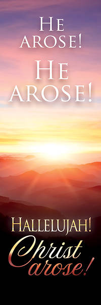 Picture of He Arose! Hallelujah! Christ Arose! Easter Bookmark (Pkg of 25)