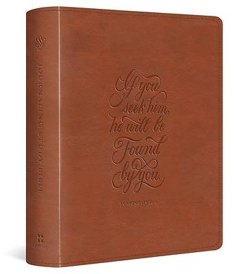 Picture of ESV Journaling Study Bible (Trutone Over Board, English Saddle, 1 Chronicles 28