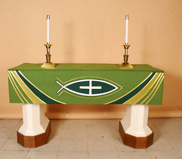 Picture of Abbott Hall Ascension Series NAF6358 Ordinary Time Altar Frontal