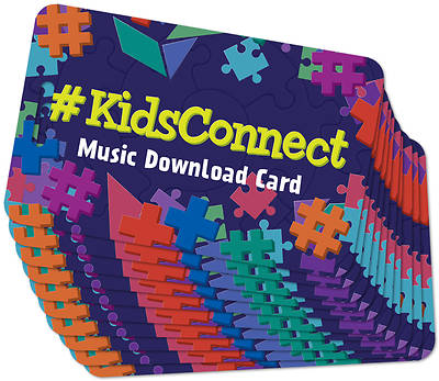 Vacation Bible School VBS 2026 #KidsConnect Student Music Album Download Cards (pack of 10)
