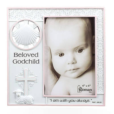 Picture of Beloved Godchild  Baptism Photo Frame