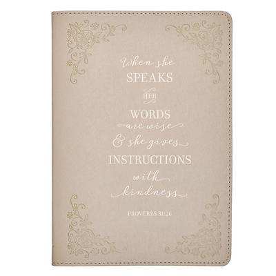 Picture of Journal Classic Ivory When She Speaks