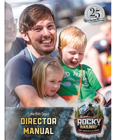 Picture of Vacation Bible School VBS 2021 Rocky Railway Little Kids Depot Director Manual