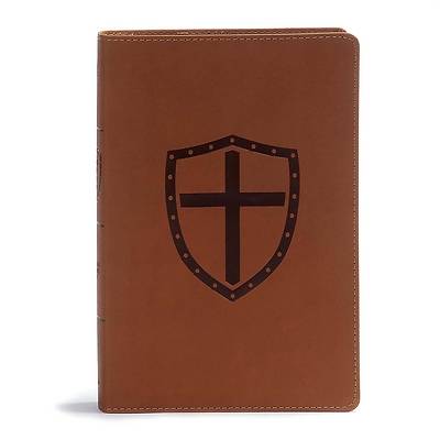Picture of CSB Defend Your Faith Bible, Walnut Leathertouch