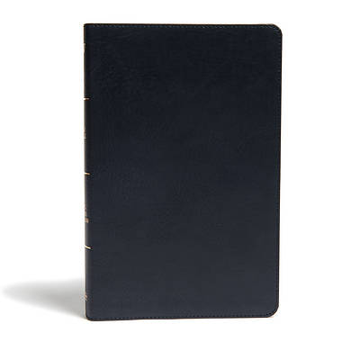 Picture of KJV Ultrathin Reference Bible, Black Leathertouch