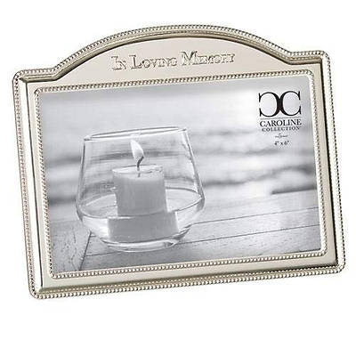 Picture of Arched In Loving Memory Silver Tone Zinc Alloy Photo Frame